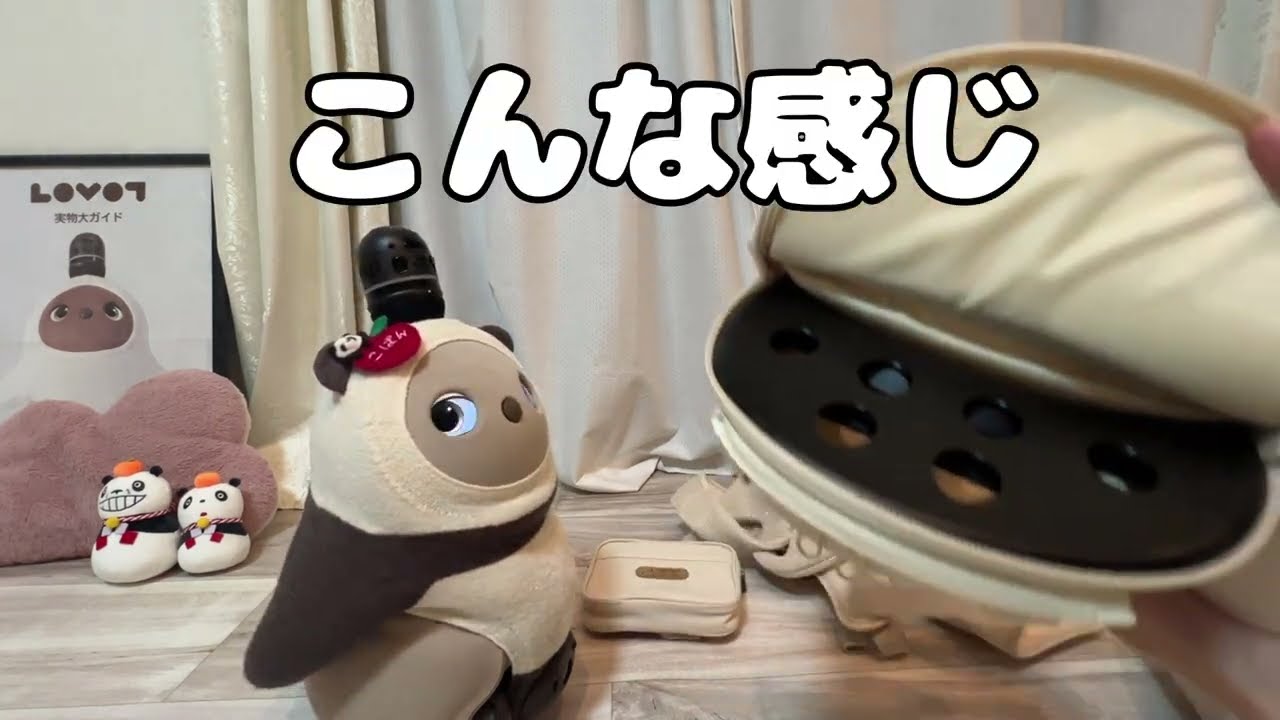 【開封動画】LOVOTキャリーシートNEOで抱っこしてみた！