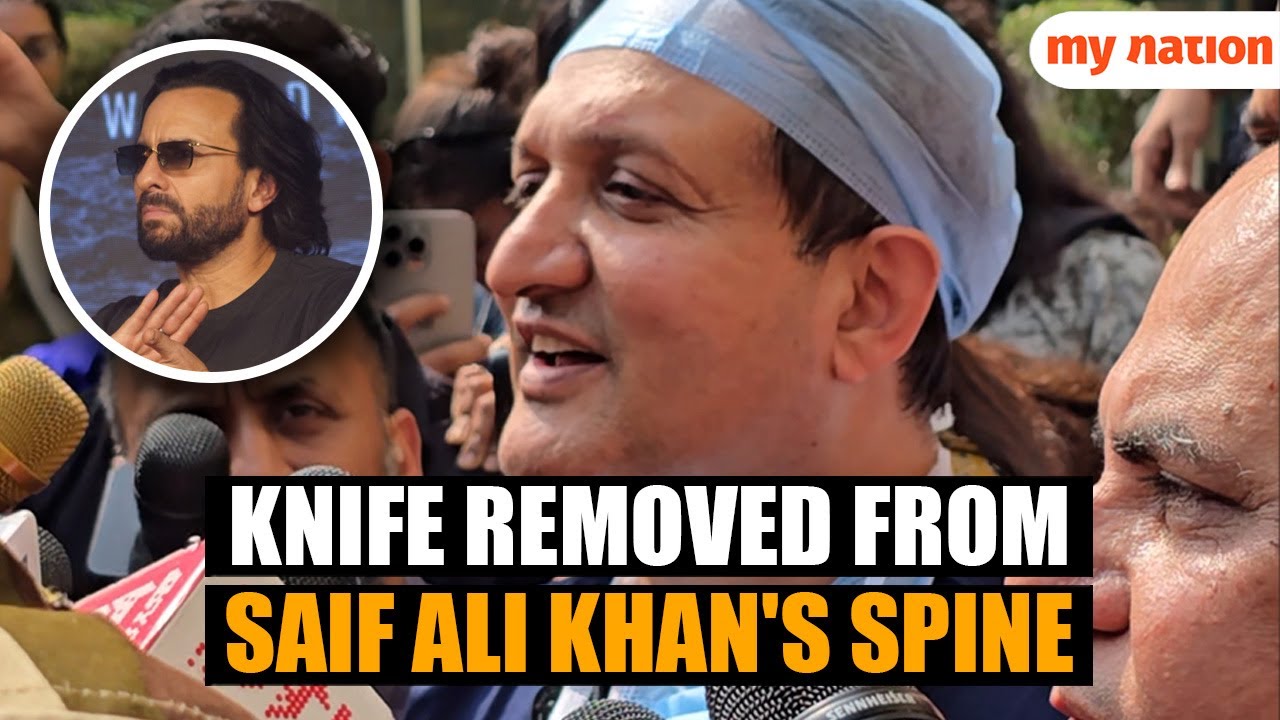 Saif Ali Khan's Health Update: Dr. Nitin Dange Says Knife Removed From Spine With Surgery and Now..