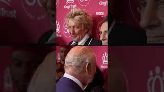 Rock icon Rod Stewart praises King Charles for putting "ratbag" Trump "in his place".