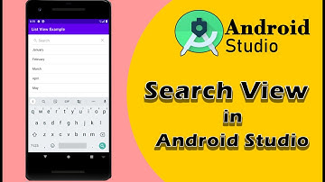 SearchView- How to Add SearchView in Android App | Android Studio Tutorial | Quick+Easy🔥