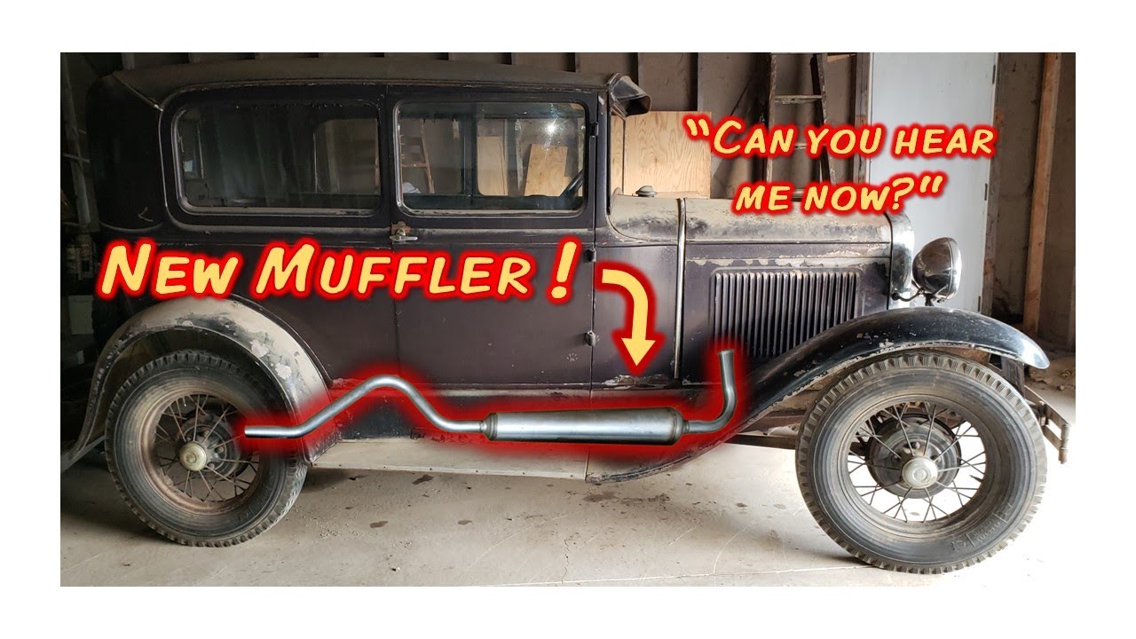 Episode 13 New exhaust for my 1930 Ford Model A! barnfind withme