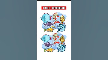 Test Your Eyes skill Spot The Difference #53 #shorts #quiz