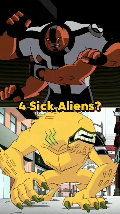 4 Sick Aliens Of Ben Tennyson #omnitrix #facts #benten #alienx