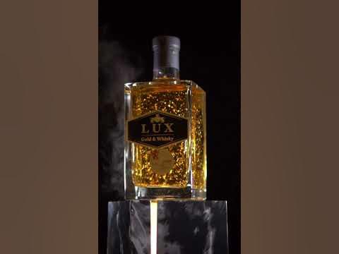 Lux Whisky Лукс Уиски златни частици 🥃 #luxwhisky #whisky #gold # ...