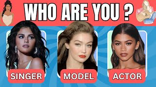 Are You an Actor, Singer, or Model? Take This Fun Personality Quiz to Find Out! #personalitytest