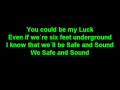 Capital Cities Safe And Sound Lyrics On Screen mp3