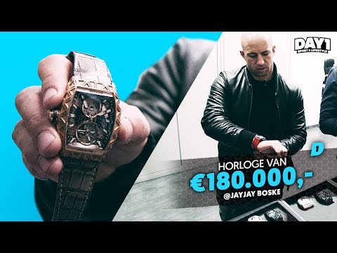 Horloges van Messi, Ronaldo en Max Verstappen? (CVSTOS Genève) || #DAY1 Special