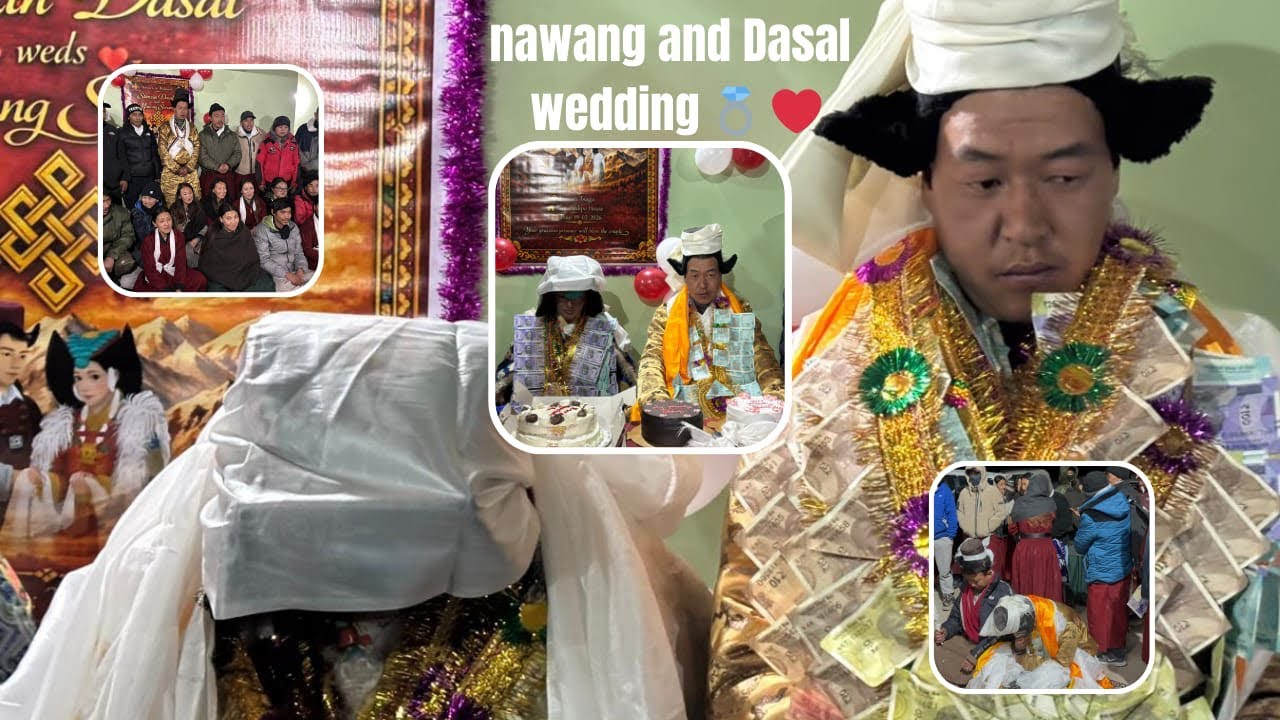 Nawang sonam weds stanzin dasal ❤️👫#ladakhiwedding#happylife#love#congratulations #friendwedding💑💕