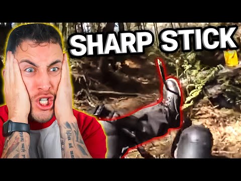 Airsoft Player IMPAILED During Fight