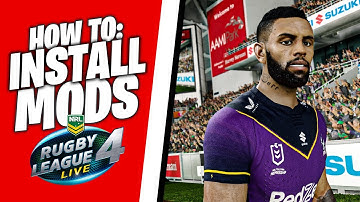 HOW TO INSTALL RUGBY LEAGUE LIVE 4 MODS (PC ONLY)