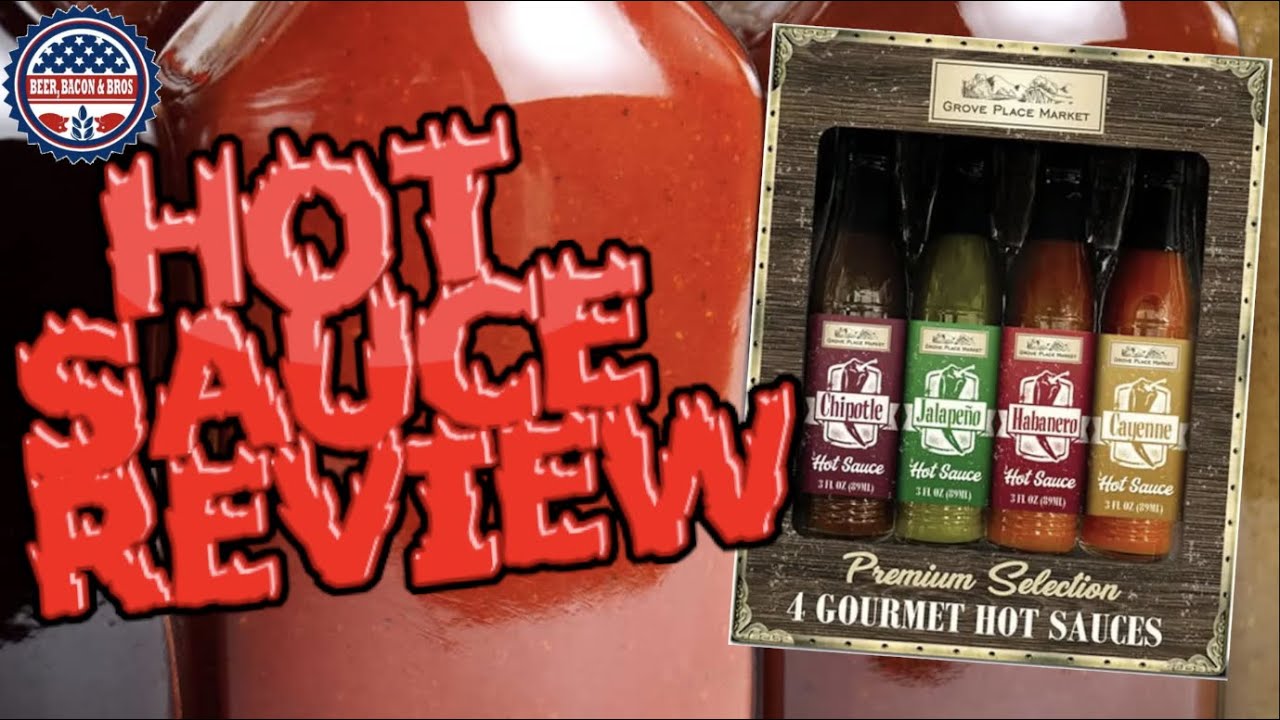 Grove Place Market Premium Selection 4 Gourmet Hot Sauces Review 