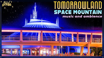 Tomorrowland Music & Ambience 🎶✨ | Space Mountain & People Mover View