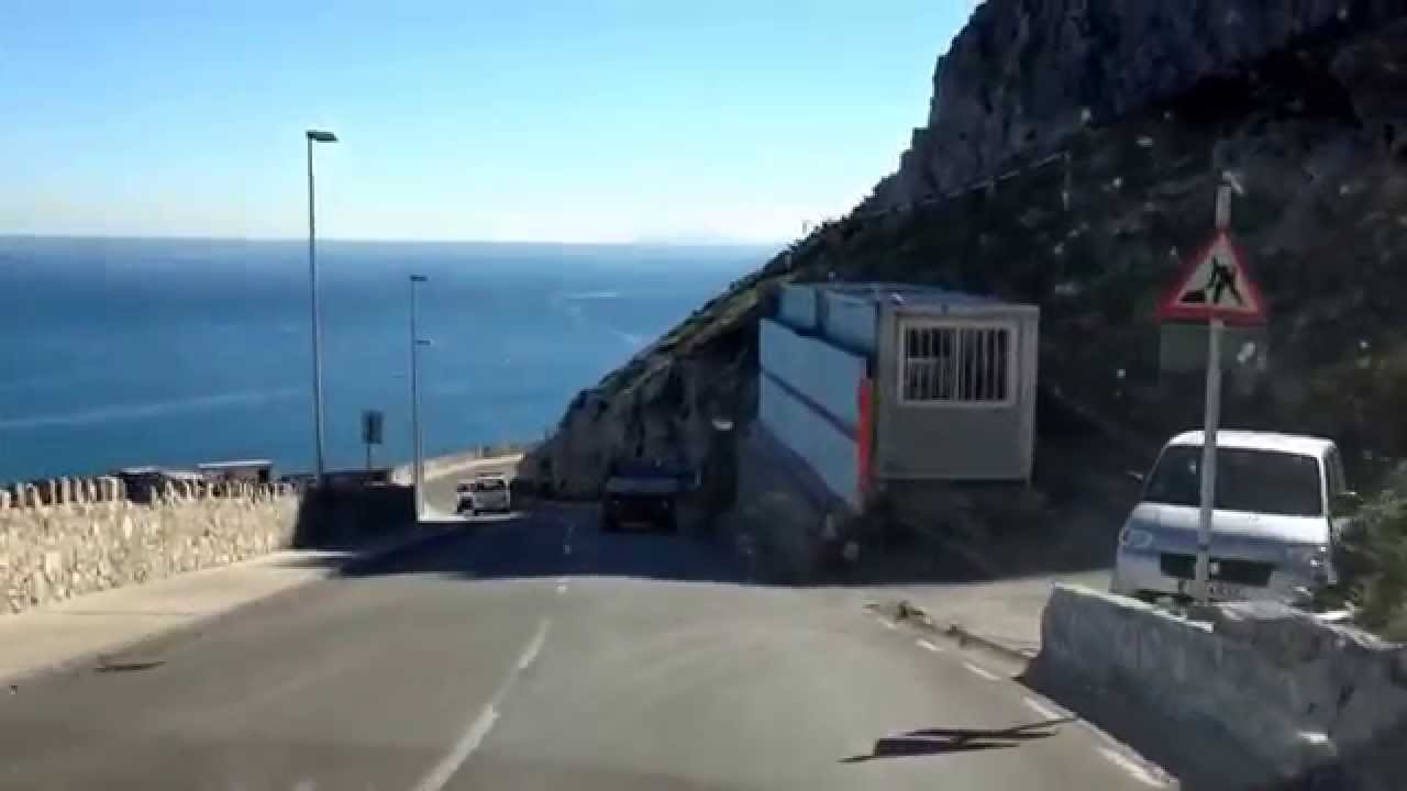 Driving through the Rock of Gibraltar. YouTube