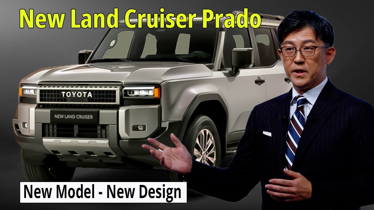 All-New 2024 Toyota Land Cruiser Prado Reveal: Look That Leaves the ...