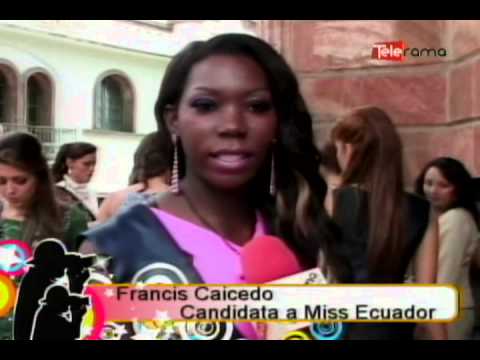 Francis Caicedo Candidata a Miss Ecuador 