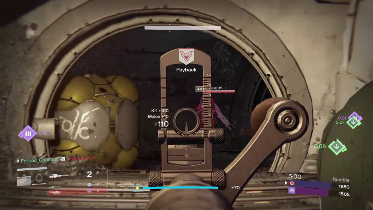 Double sniper rumble win