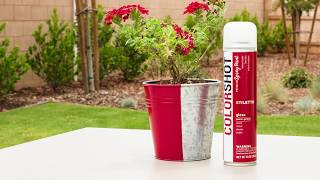 How To Spray Paint Metal with COLORSHOT