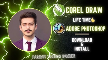 How to download or install Corel draw x6 & Adobe Photoshop 7.0!
