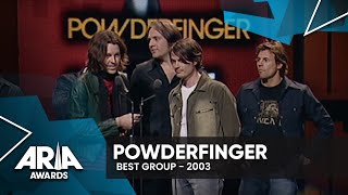 Powderfinger win Best Group | 2003 ARIA Awards