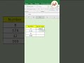 #shorts Excel Interview Questions Part- 15 #excel
