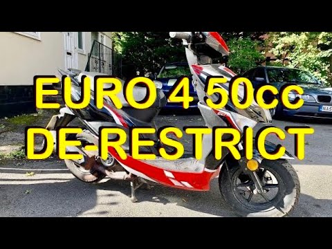 50cc 2 Stroke Scooter Gas Moped - China 50cc Motorcycle, Euro4 Scooter