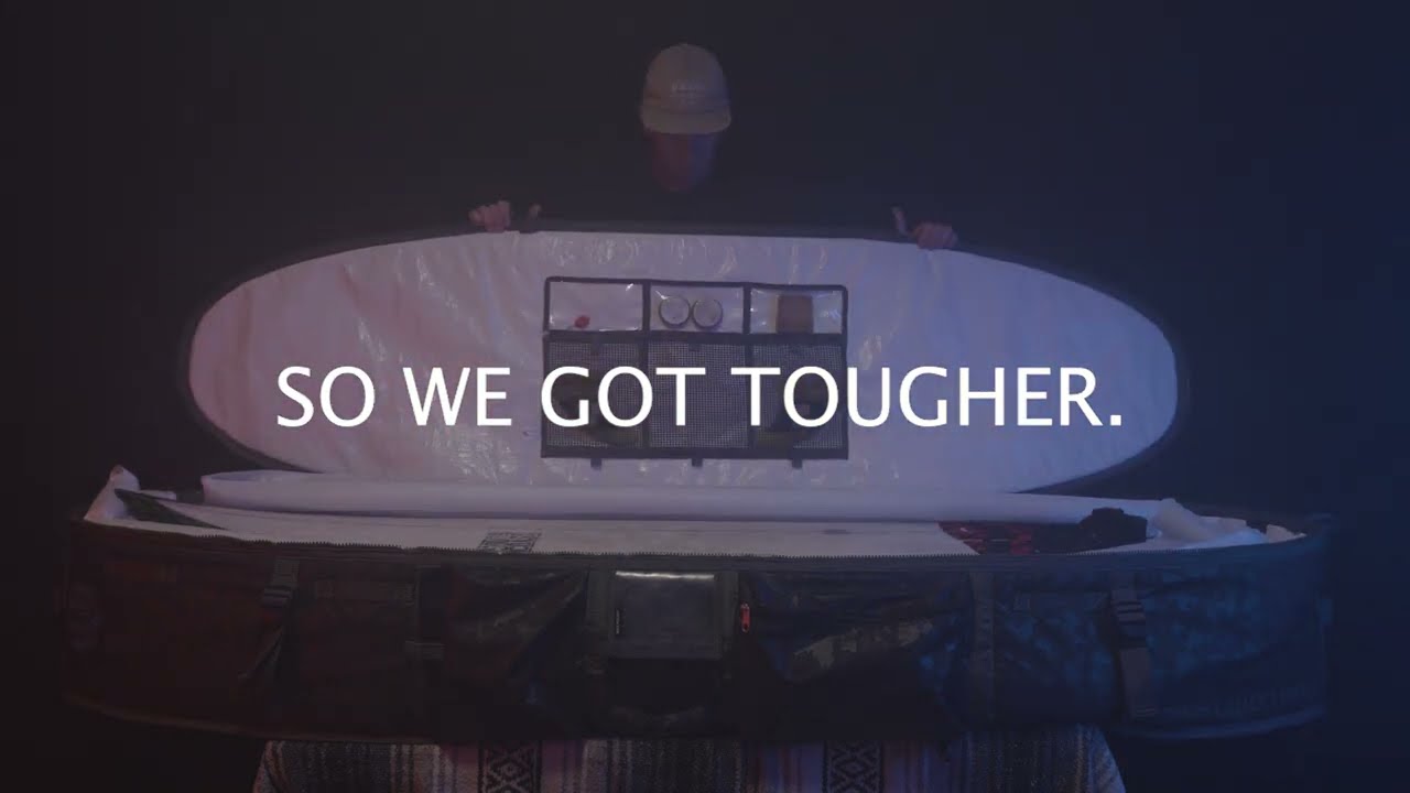 Pro Lite Introduces The Armored Coffin Surfboard Travel Bag Teaser