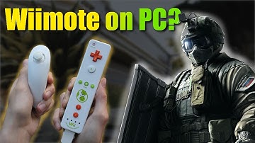 Playing Rainbow Six Siege with a Wii Remote