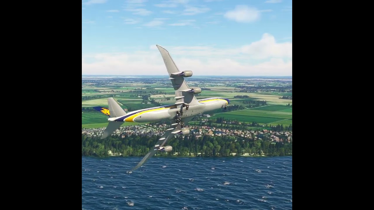 Airplane Emergency Landing at Airport Eps 708