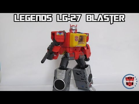 Takara Tomy Transformers Legends LG-27 Blaster BROADCAST ACTION FIGURE LG27