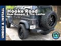 Hooke Road, Rear Bumper &amp; Tire Carrier Installation