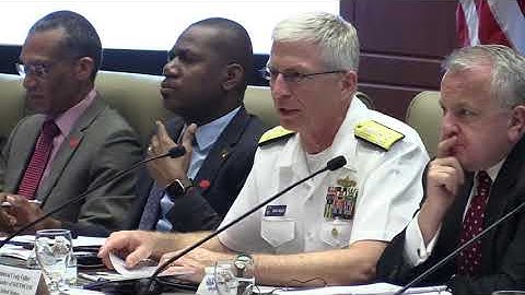 Commander of U.S. Southern Command Adm. Craig Faller at Resiliency Partnership (2019) 🇺🇸