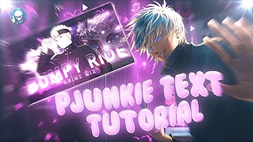 Make Thumbnail Text Like Pjunkie In Alight Motion