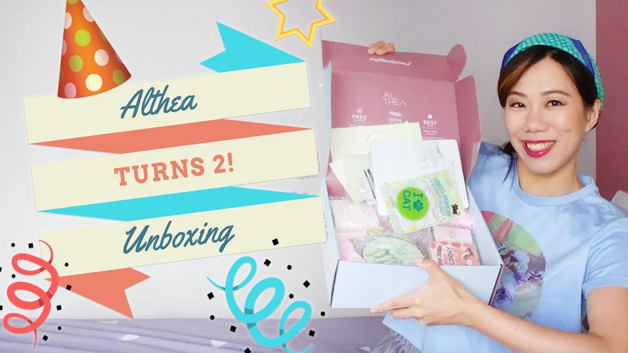 Althea Turns 2! Unboxing & Swatches.