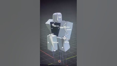 My first Blender Animation Roblox Walk