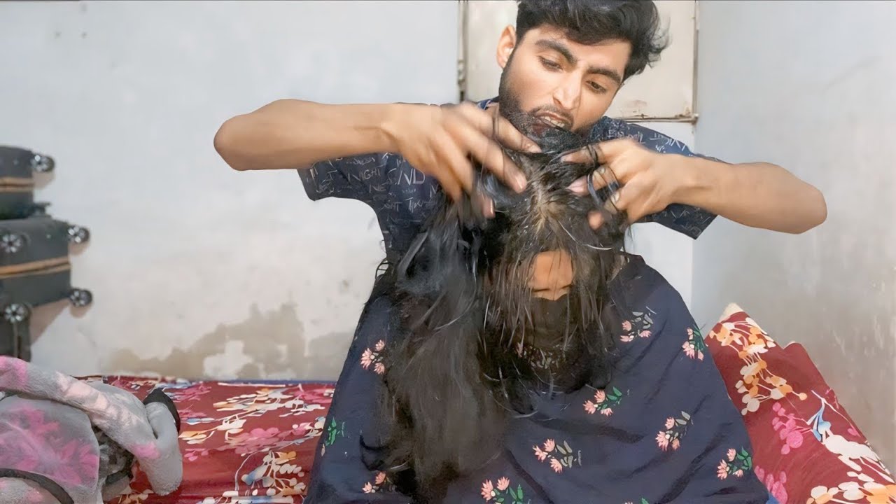 ASMR Head Massage 💆‍♂️ Relaxing Scalp Massage Sounds for Deep Sleep & Stress Relief