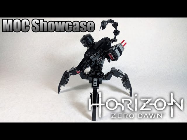 LEGO MOC Horizon Zero Dawn Sawtooth with Stand by Kaelfros