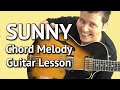 SUNNY Chord Melody Jazz Guitar LESSON - SUNNY Guitar Lesson + TABS