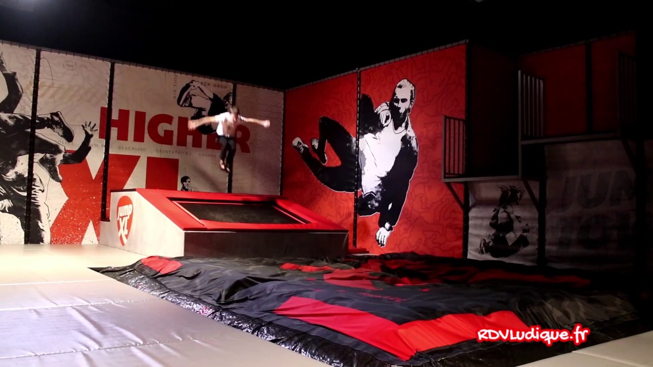 Parc de trampolines JUMP XL à Nantes YouTube