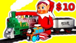 Cheapest Christmas Train Set Ever & Naughty Elf Caught Moving