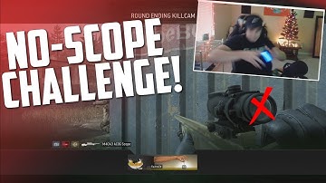 THE NO SCOPE ONLY CHALLENGE! - MWR Cage Match