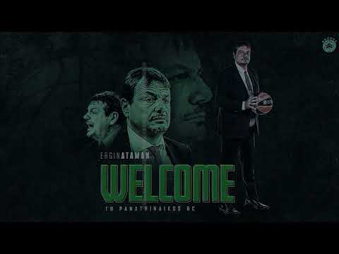 Welcome Ergin Ataman to Panathinaikos BC