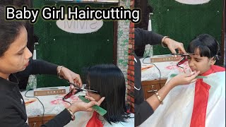 Baby Girl Haircutting/baby girl hair cutting at home/baby girl hair cut