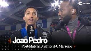 This Win Is For Them Joao Pedro Dedicates Late Winner To Brighton Fans Europa League