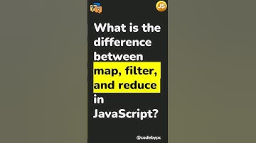 map Vs filter Vs reduce method || JavaScript Interview Questions   #javascript #coding #shorts