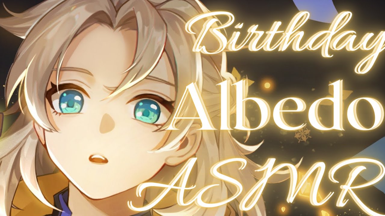 [M4A] Surprising Albedo With His Birthday Present! [Genshin Impact ASMR]
