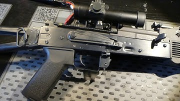 My AK play Kalinka (Perun V3 Optical Drop-In Mosfet)