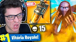 encontrei a nova granada fedorenta e matei geral fortnite battle royale duration 18 31 - p90 arma fortnite
