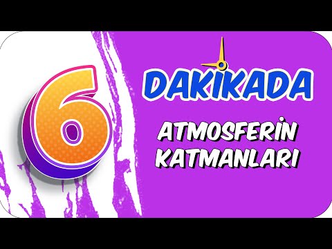 Video: Atmosferin katmanları sırasıyla nelerdir?