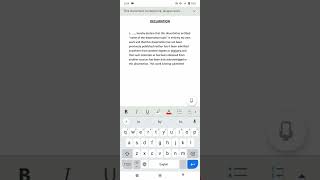 How to write declaration for any dissertation