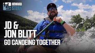 JD and Jon Blitt Go Canoeing